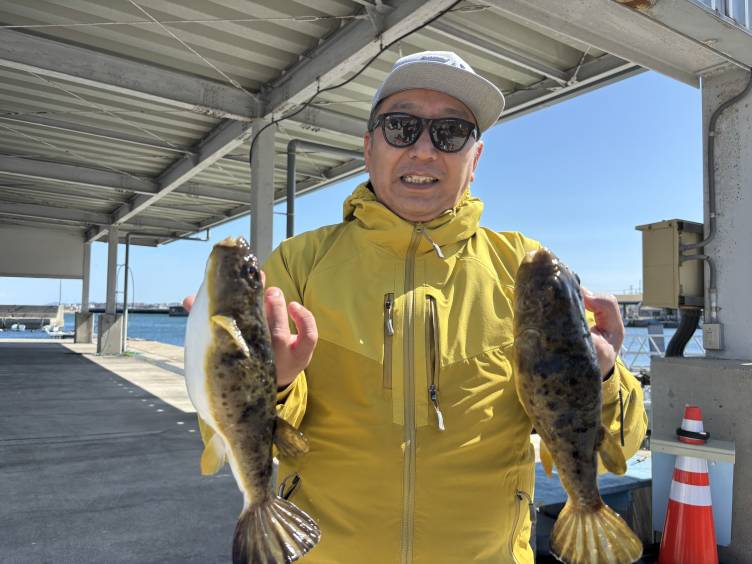 知多・片名港のおざき丸！2月28日のフグ釣果情報